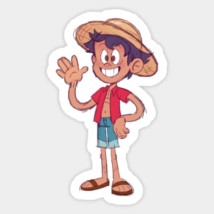 The Creek X Lufy Sticker